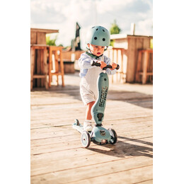 Scoot and Ride Παιδικό Πατίνι Highwaykick 1 Τρίτροχο με Κάθισμα για 1-5 Ετών Steel 96271